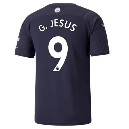 Camisola Manchester City G.Jesus 9 3ª 2021 2022